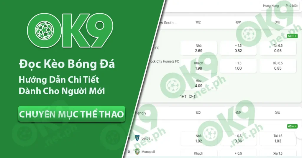 Hướng dẫn đọc kèo bóng đá